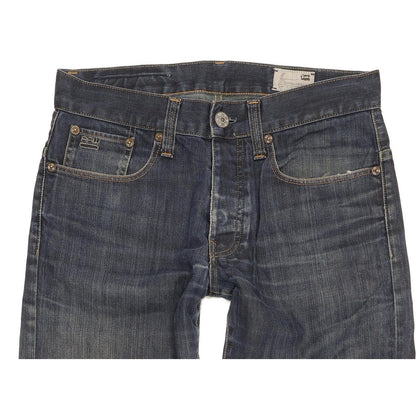 G-Star Men Blue Straight Regular Jeans W28 L30
