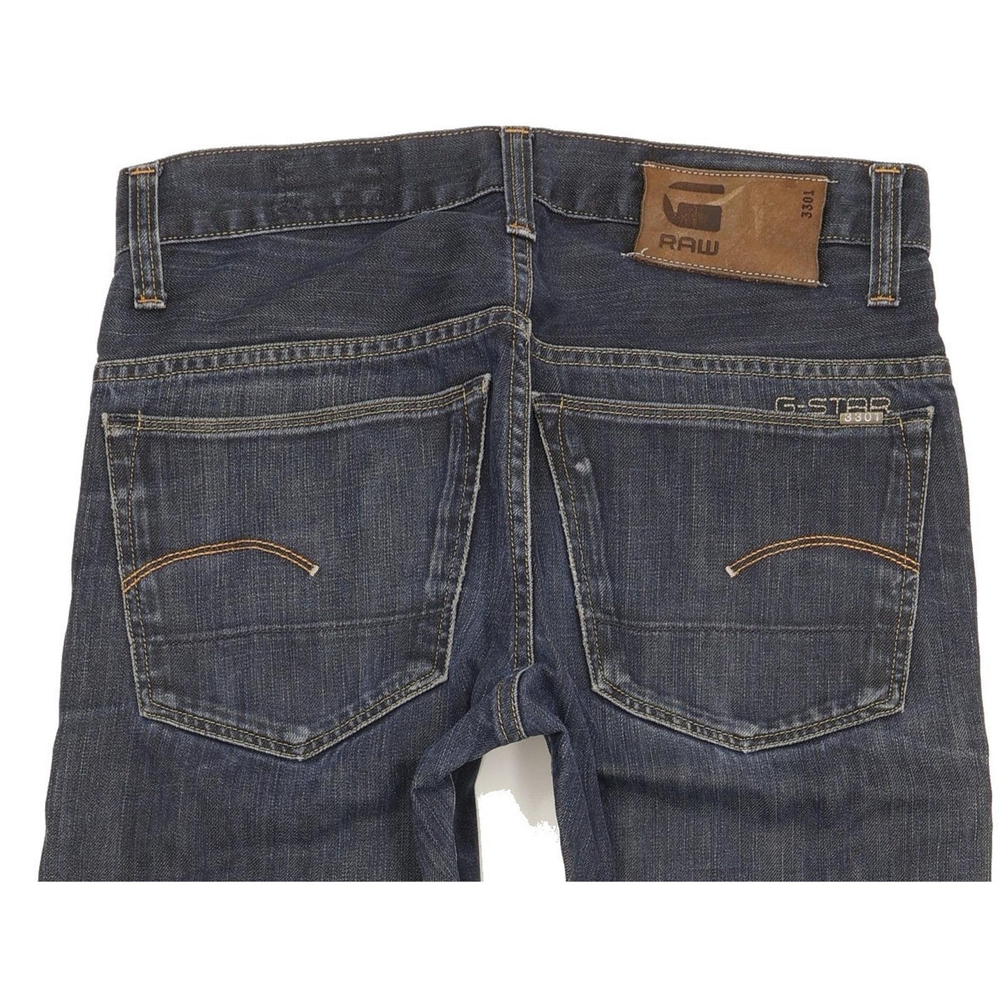 G-Star Men Blue Straight Regular Jeans W28 L30