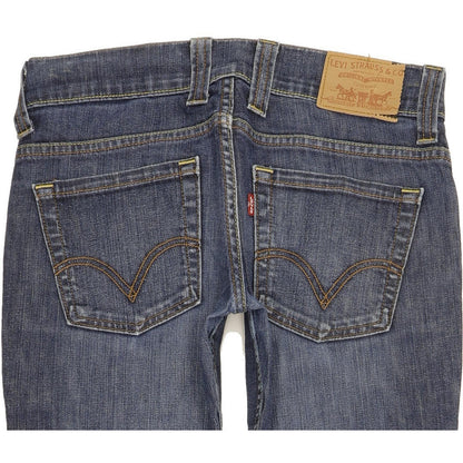 Levi's 603 Women Blue Skinny Slim Stretch Jeans W28 L31
