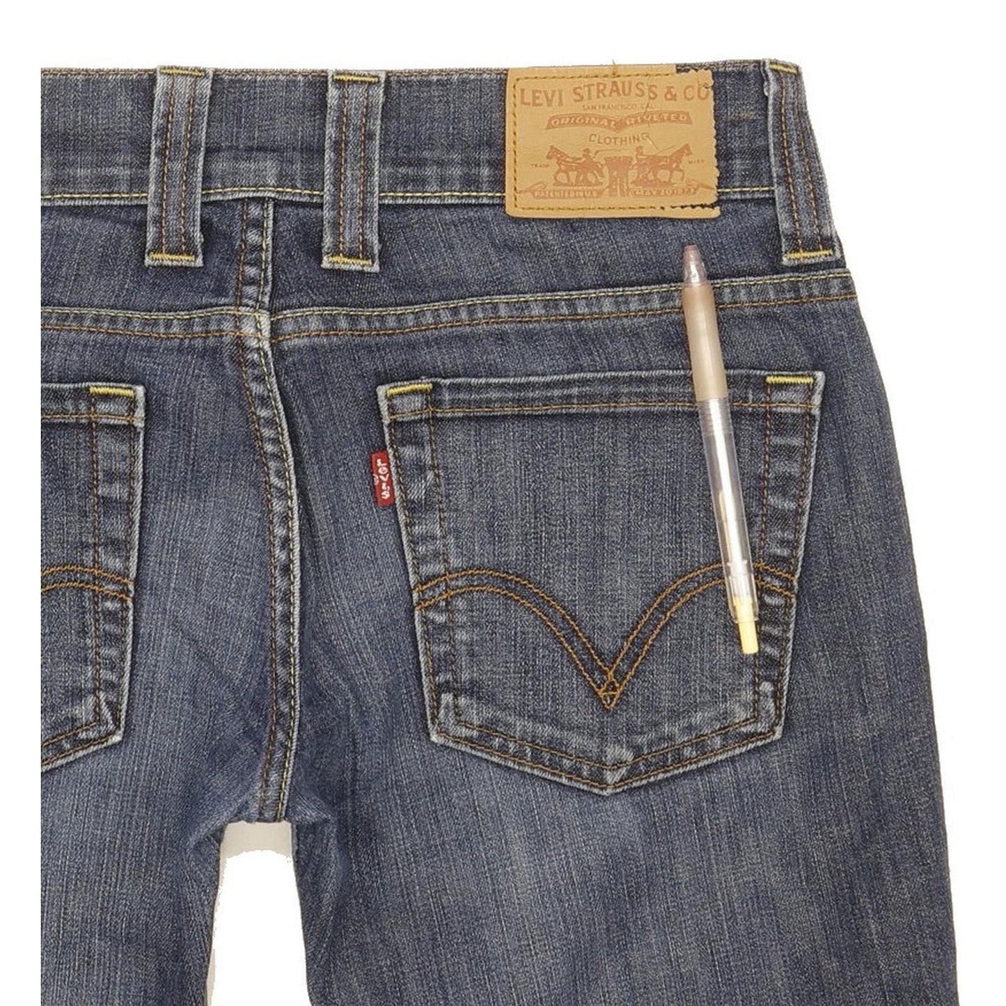 Levi's 603 Women Blue Skinny Slim Stretch Jeans W28 L31