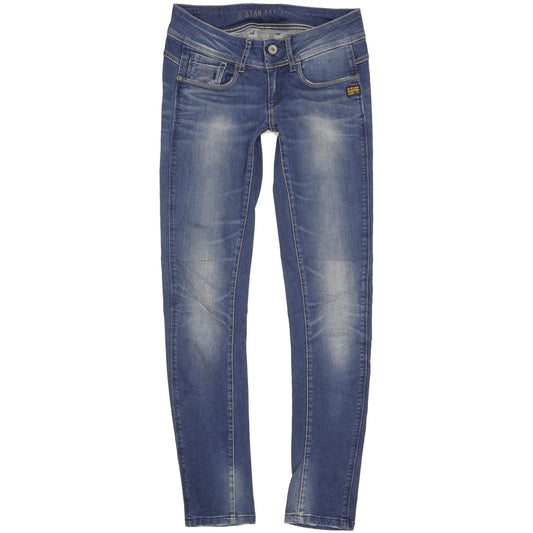 G-Star Midge Cody Women Blue Skinny Slim Stretch Jeans W26 L32