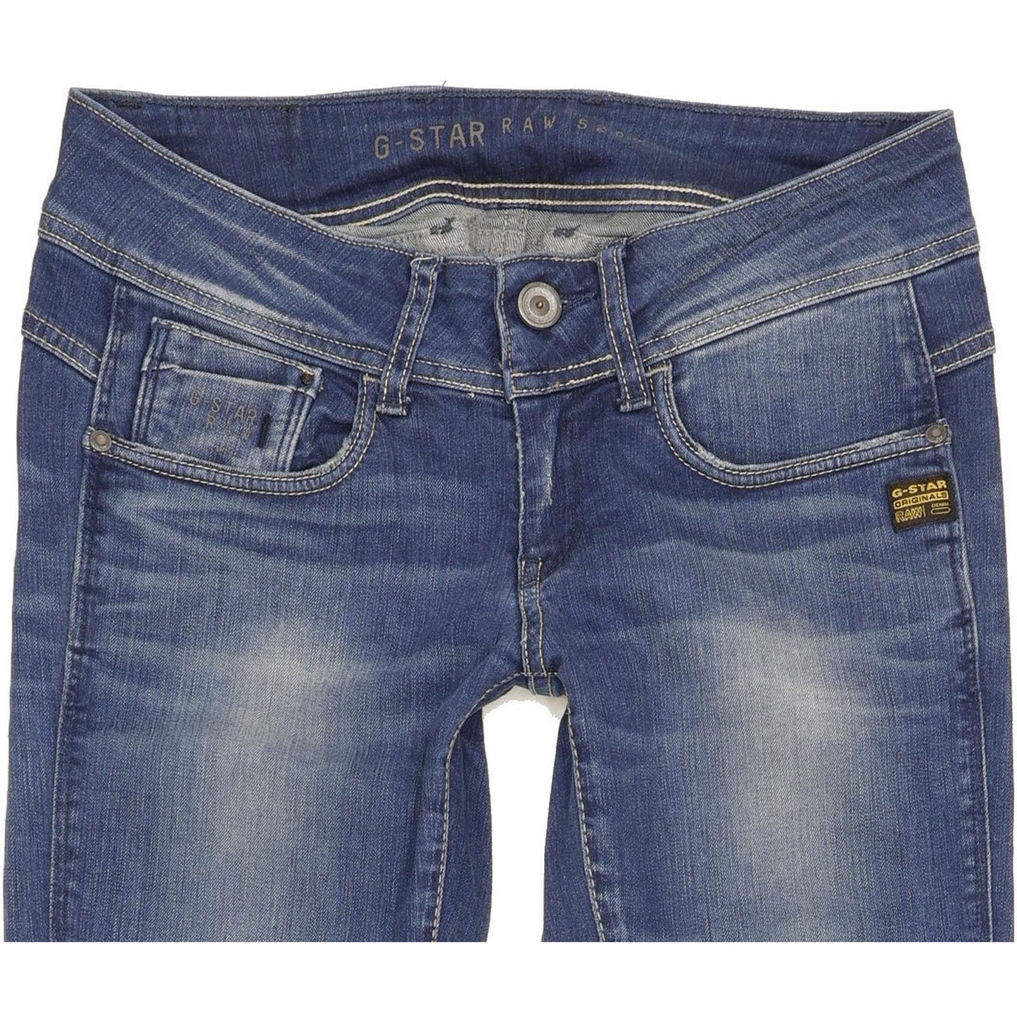 G-Star Midge Cody Women Blue Skinny Slim Stretch Jeans W26 L32