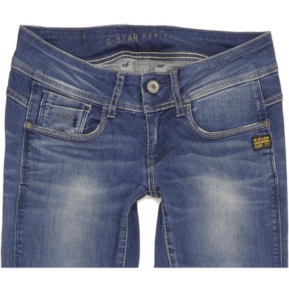 G-Star Midge Cody Women Blue Skinny Slim Stretch Jeans W26 L32