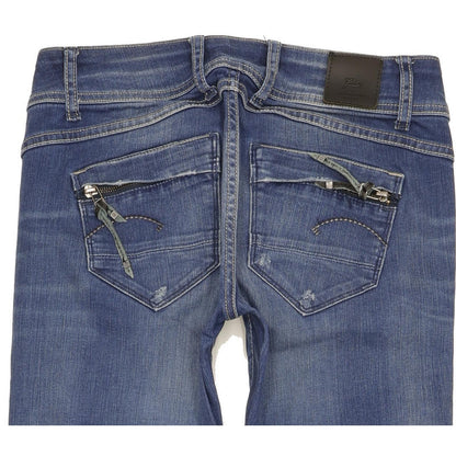 G-Star Midge Cody Women Blue Skinny Slim Stretch Jeans W26 L32