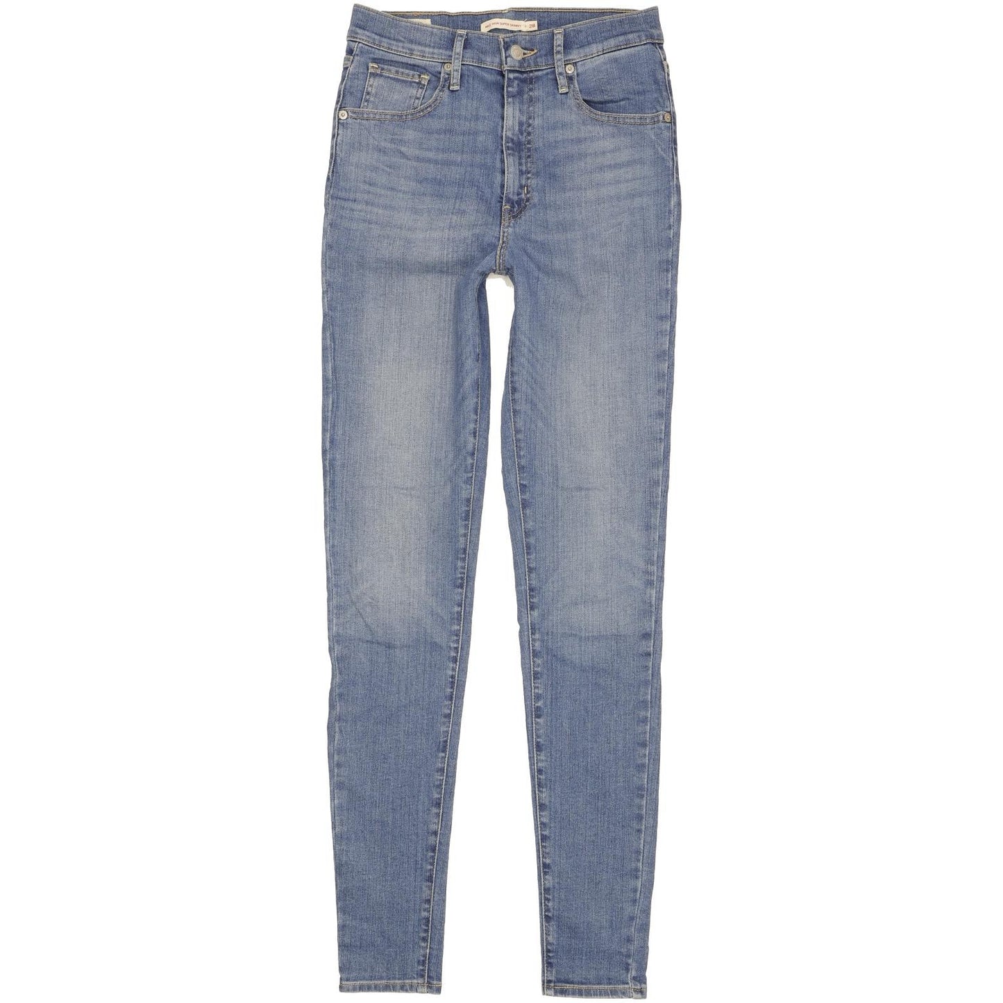 Levi's Mile Blue Skinny Slim Stretch Jeans High Waisted W28 L32