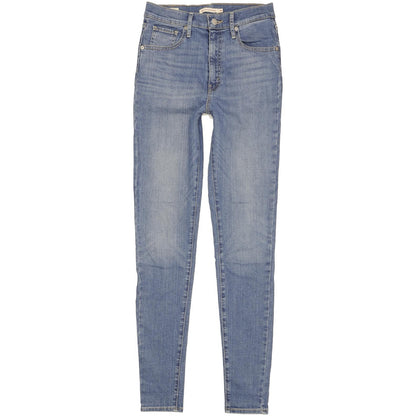 Levi's Mile Blue Skinny Slim Stretch Jeans High Waisted W28 L32