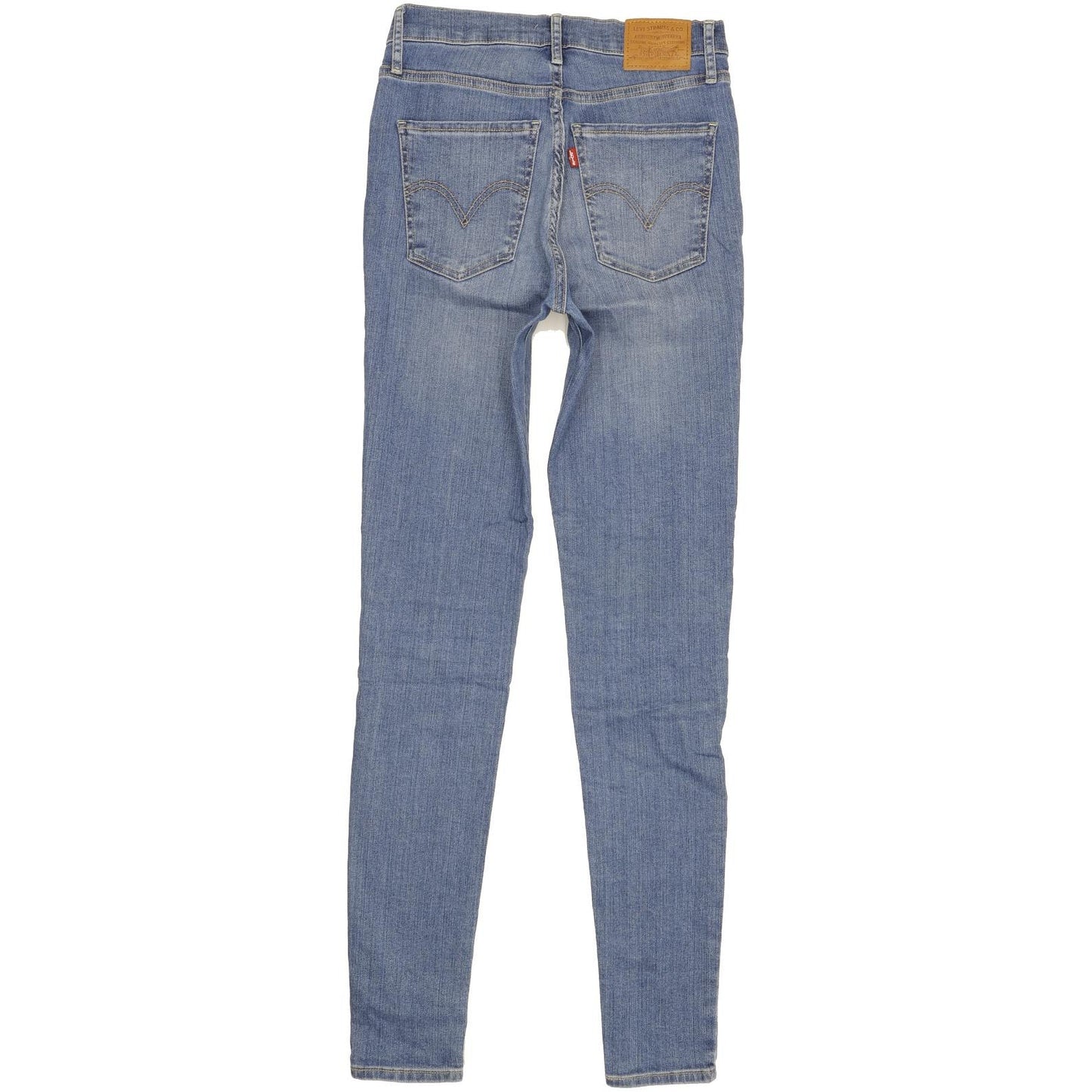 Levi's Mile Blue Skinny Slim Stretch Jeans High Waisted W28 L32