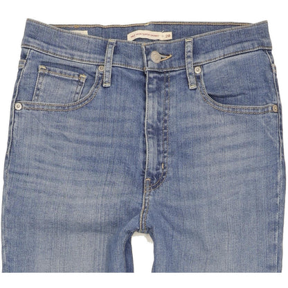 Levi's Mile Blue Skinny Slim Stretch Jeans High Waisted W28 L32