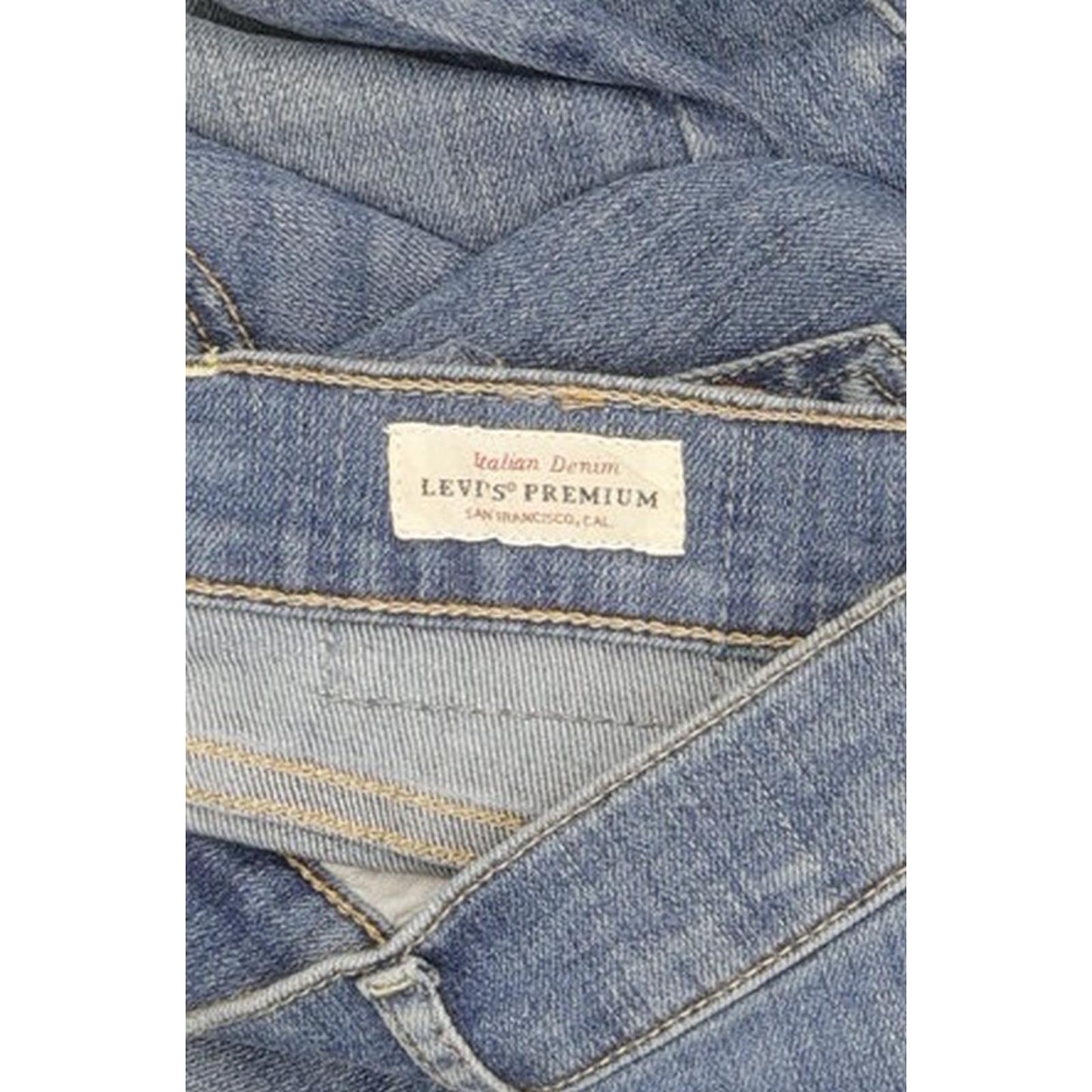Levi's Mile Blue Skinny Slim Stretch Jeans High Waisted W28 L32