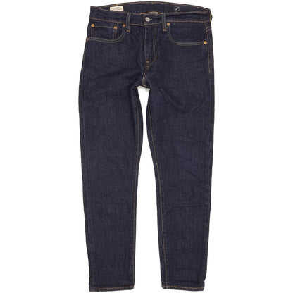 Levi's 512 Men Navy Tapered Slim Jeans W31 L28