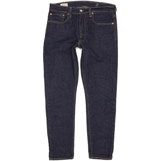 Levi's 512 Men Navy Tapered Slim Jeans W31 L28