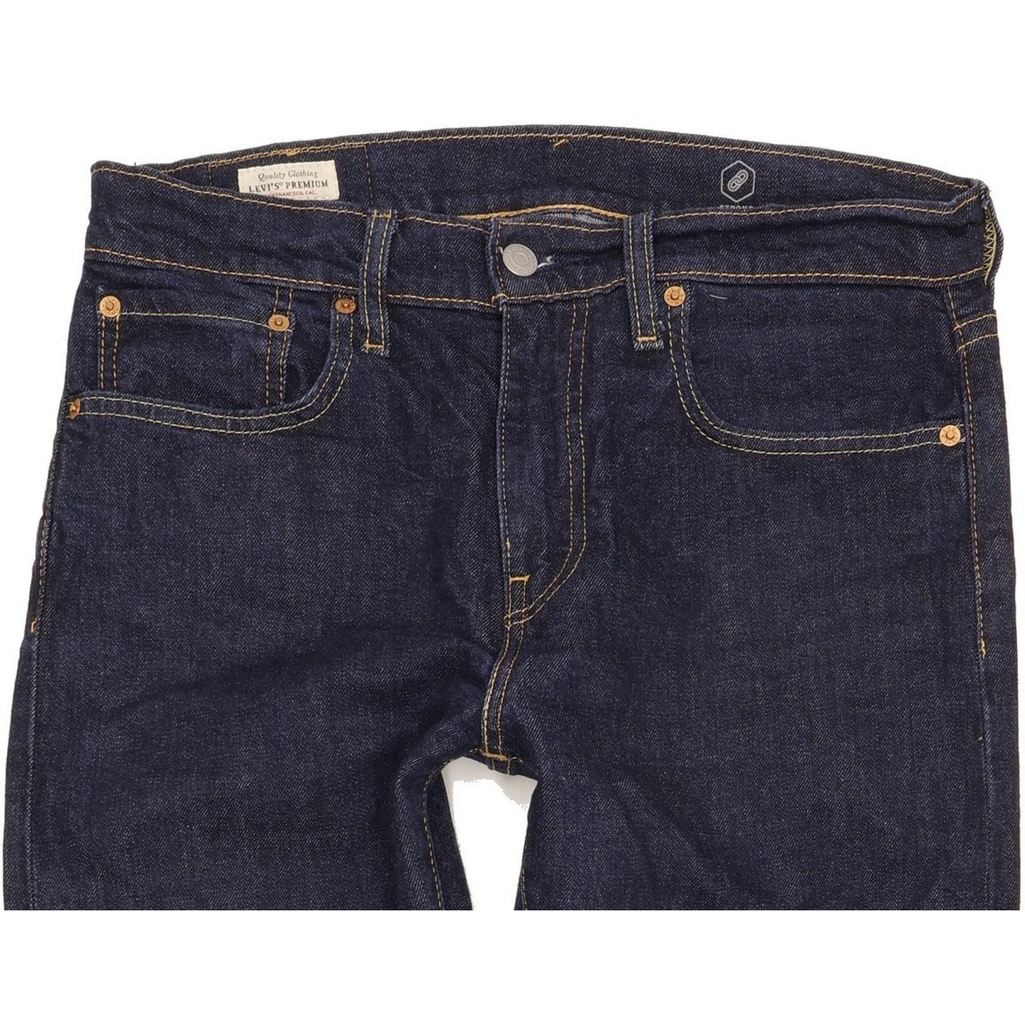 Levi's 512 Men Navy Tapered Slim Jeans W31 L28