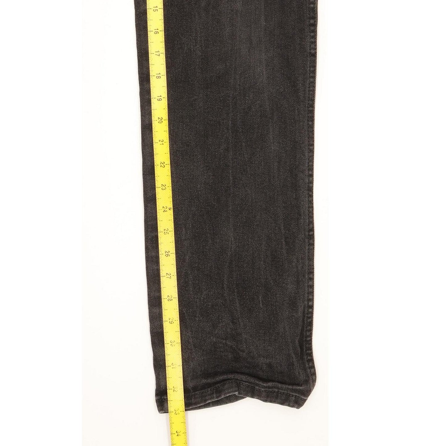 Wrangler Texas Men Black Straight Regular Stretch Jeans W32 L33