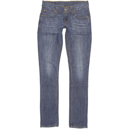 Levi's 603 Women Blue Skinny Slim Stretch Jeans W28 L34