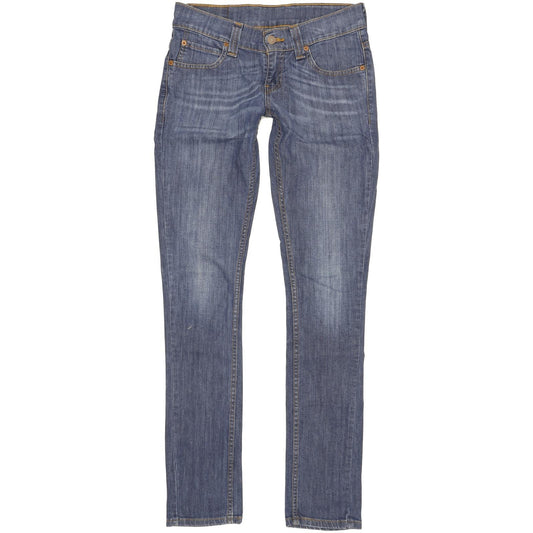 Levi's 603 Women Blue Skinny Slim Stretch Jeans W28 L34