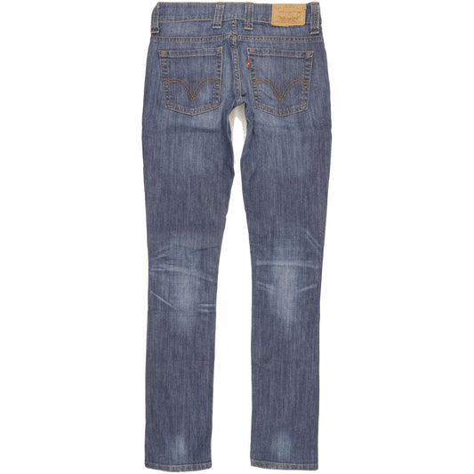 Levi's 603 Women Blue Skinny Slim Stretch Jeans W28 L34