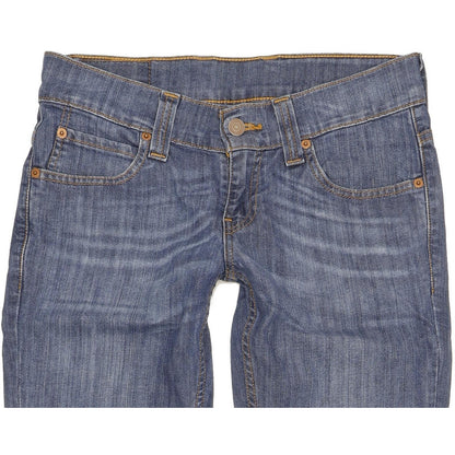 Levi's 603 Women Blue Skinny Slim Stretch Jeans W28 L34