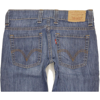 Levi's 603 Women Blue Skinny Slim Stretch Jeans W28 L34