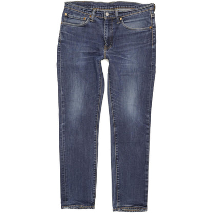 Levi's 511 Men Blue Straight Slim Jeans W34 L31