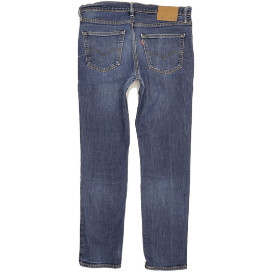 Levi's 511 Men Blue Straight Slim Jeans W34 L31