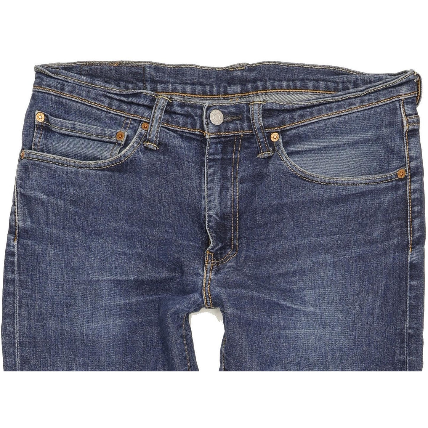 Levi's 511 Men Blue Straight Slim Jeans W34 L31