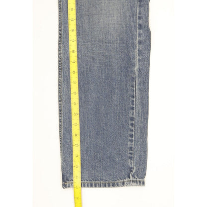 Levi's 505 Men Blue Straight Regular Jeans W33 L31