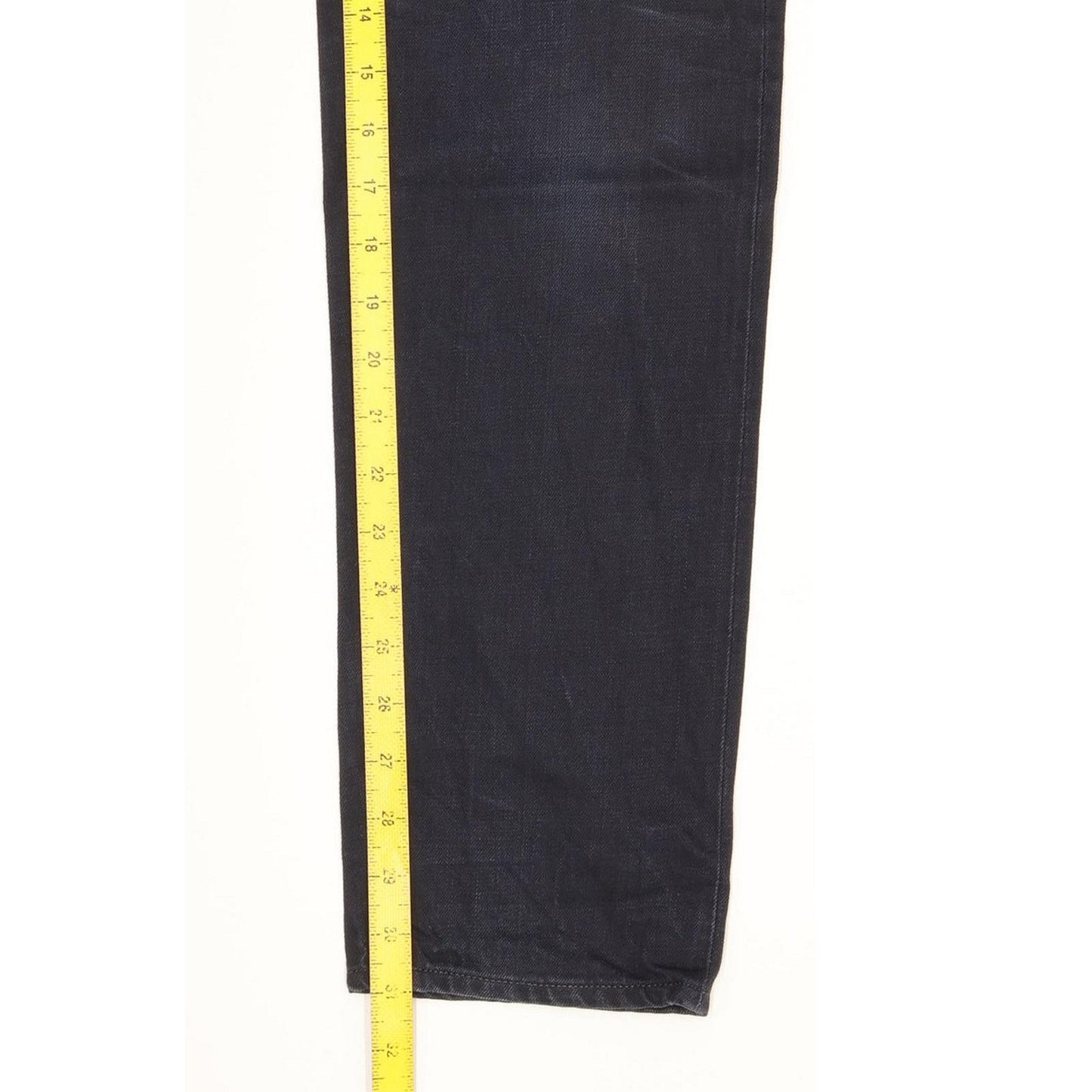 G-Star 3301 Men Navy Straight Slim Jeans W30 L31