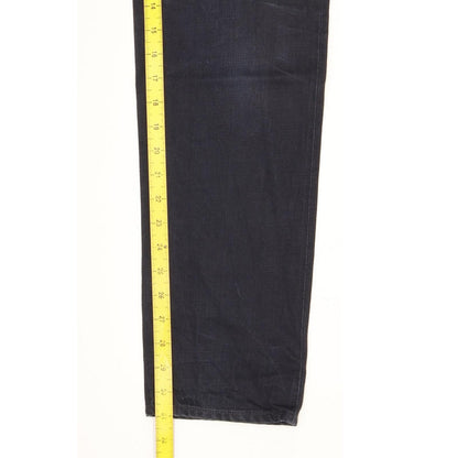 G-Star 3301 Men Navy Straight Slim Jeans W30 L31