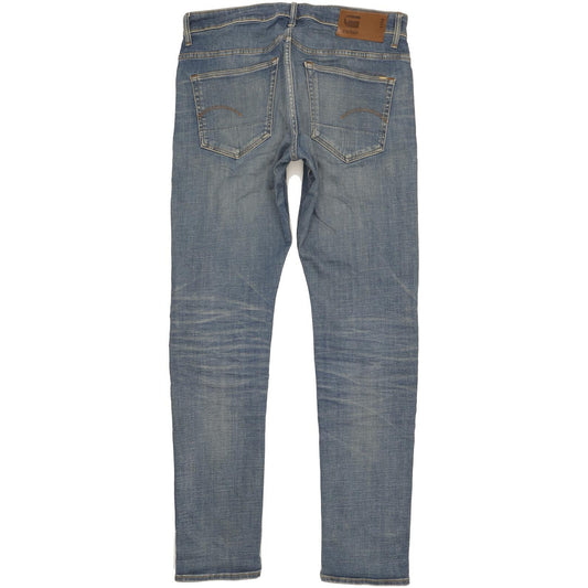 G-Star 3301 Men Blue Tapered Regular Jeans W33 L35