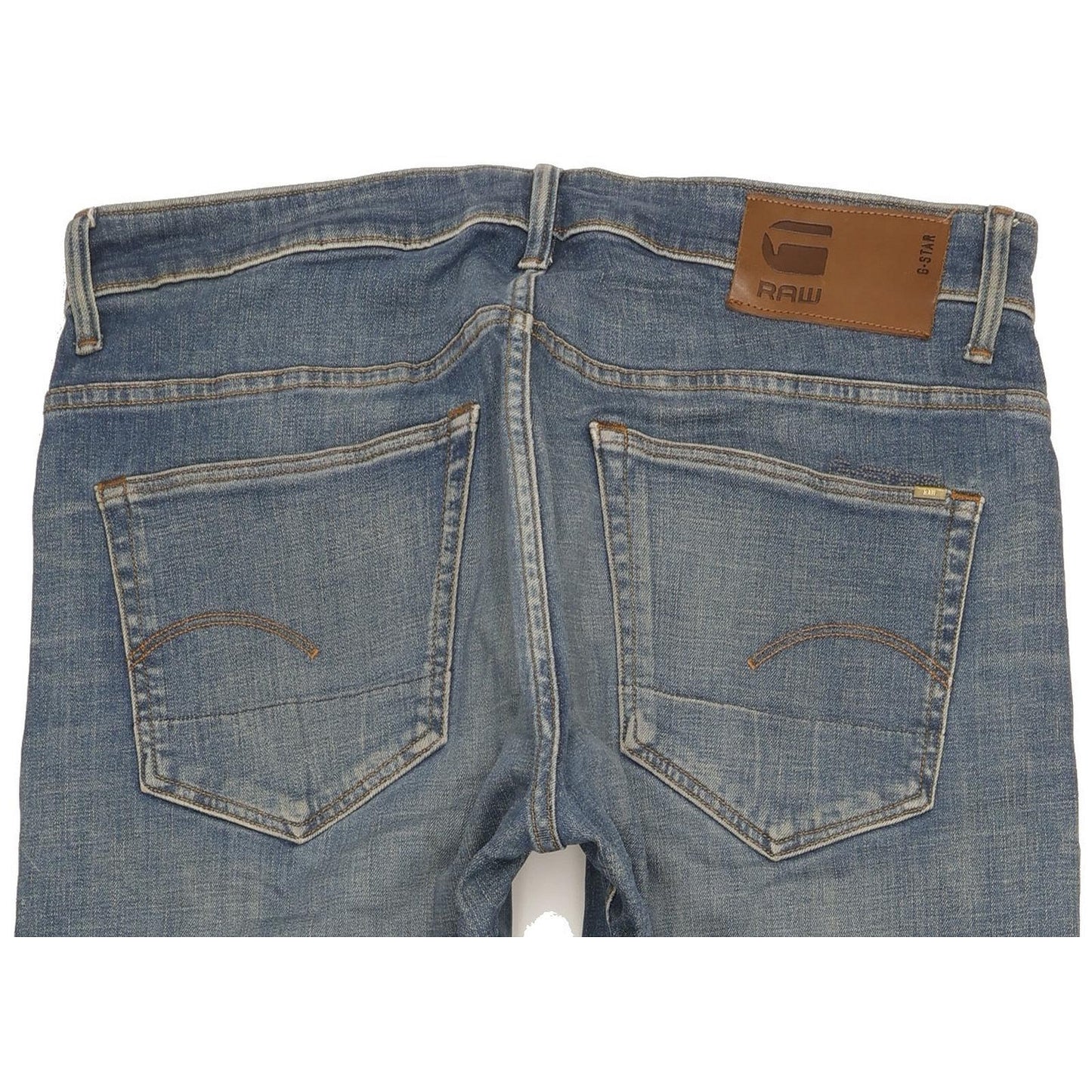 G-Star 3301 Men Blue Tapered Regular Jeans W33 L35