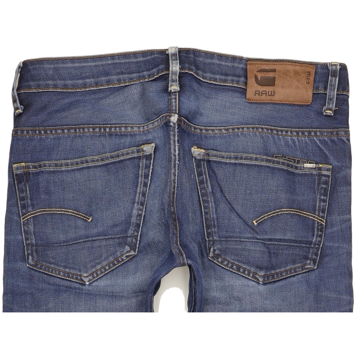 G-Star 3301 Men Blue Straight Regular Jeans W33 L28