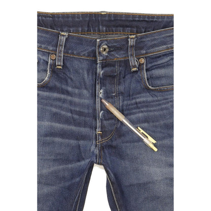 G-Star 3301 Men Blue Straight Regular Jeans W33 L28