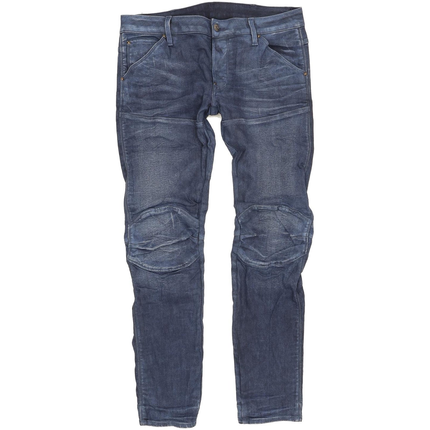 G-Star 5620 3D Men Blue Skinny Slim Stretch Jeans W32 L32