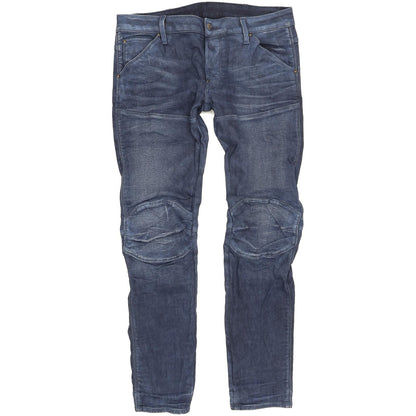 G-Star 5620 3D Men Blue Skinny Slim Stretch Jeans W32 L32