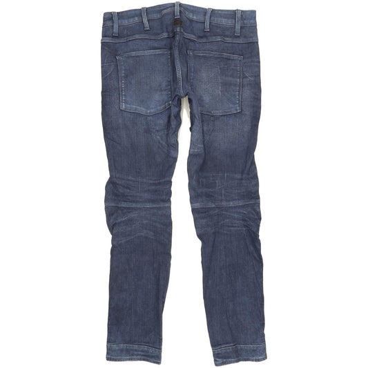 G-Star 5620 3D Men Blue Skinny Slim Stretch Jeans W32 L32