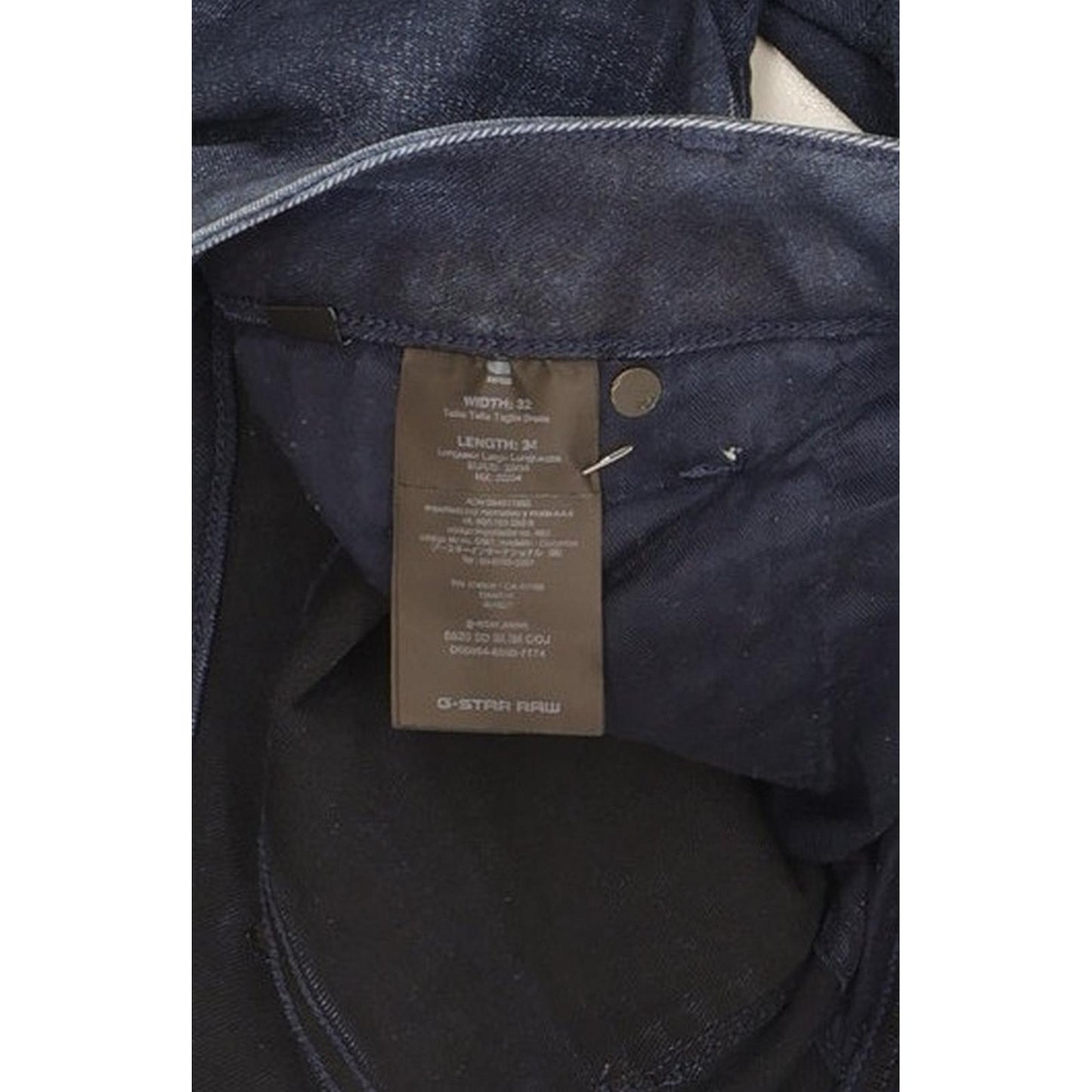G-Star 5620 3D Men Blue Skinny Slim Stretch Jeans W32 L32
