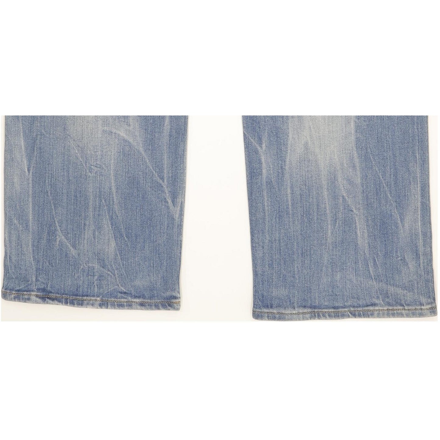 G-Star 3301 Men Blue Straight Loose Stretch Jeans W32 L30