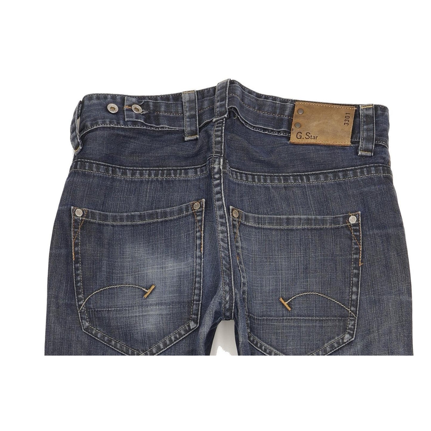 G-Star Radar Men Blue Straight Regular Jeans W33 L35