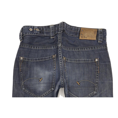 G-Star Radar Men Blue Straight Regular Jeans W33 L35