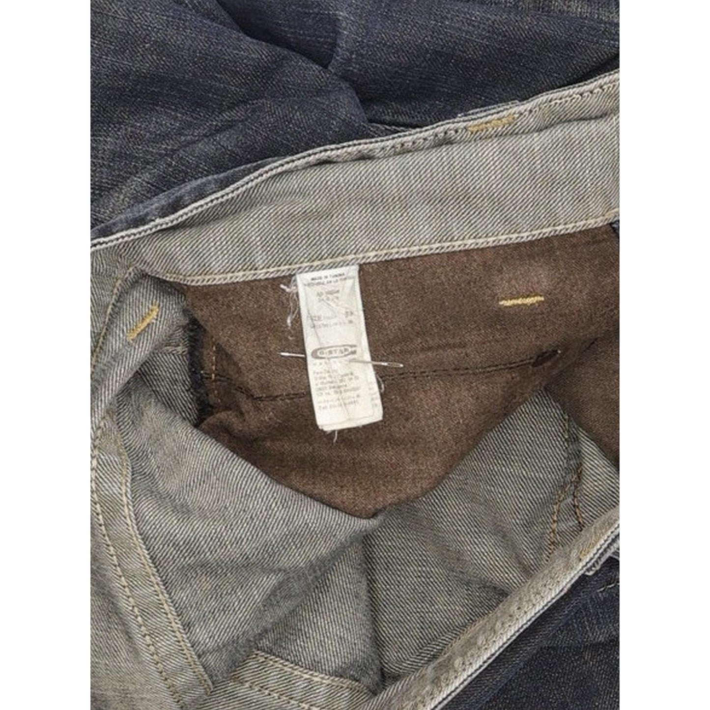 G-Star Radar Men Blue Straight Regular Jeans W33 L35