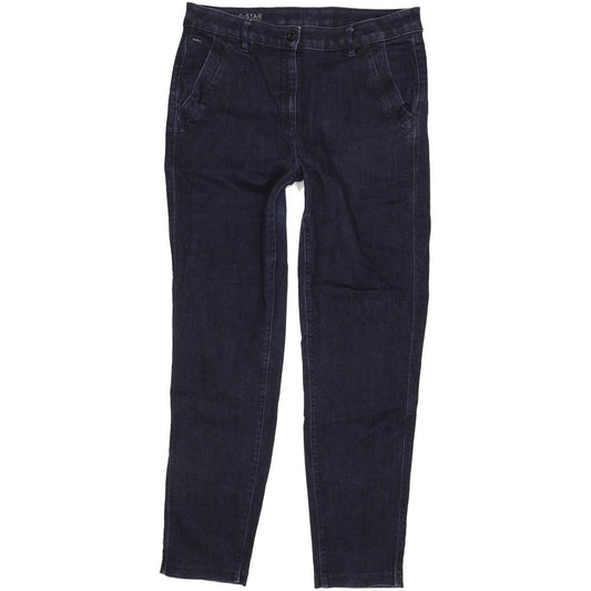 G-Star Bronson Navy Skinny Slim Chino Stretch Jeans High Waisted W32 L32