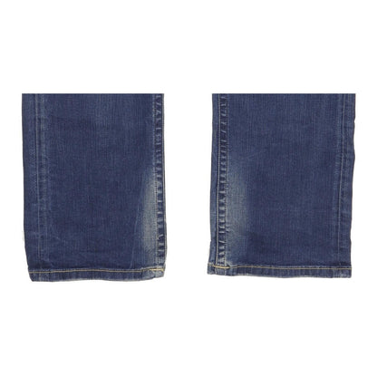 G-Star Ford Women Blue Straight Slim Stretch Jeans W30 L32