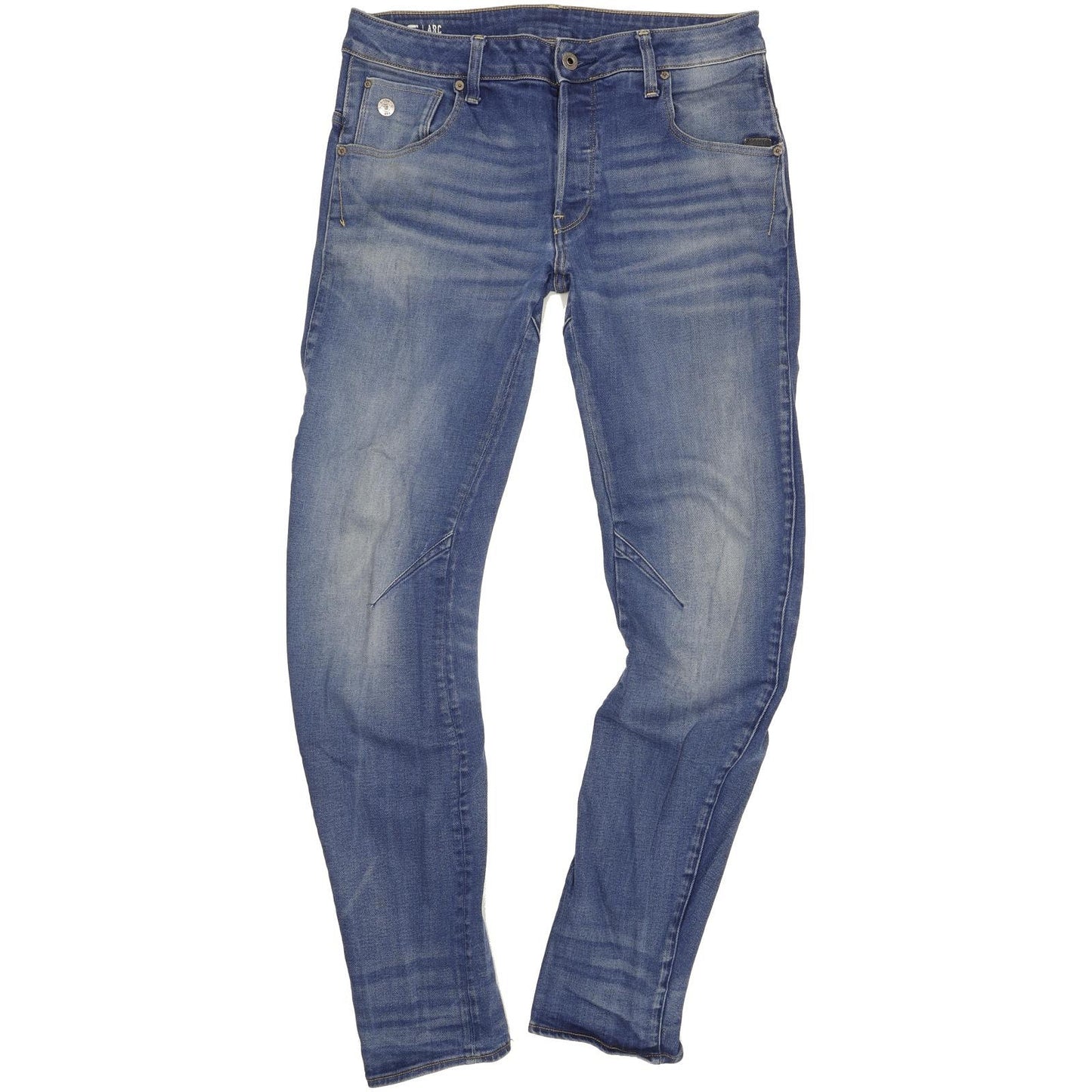 G-Star Arc 3D Men Blue Skinny Slim Stretch Jeans W30 L31