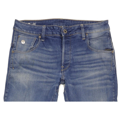 G-Star Arc 3D Men Blue Skinny Slim Stretch Jeans W30 L31