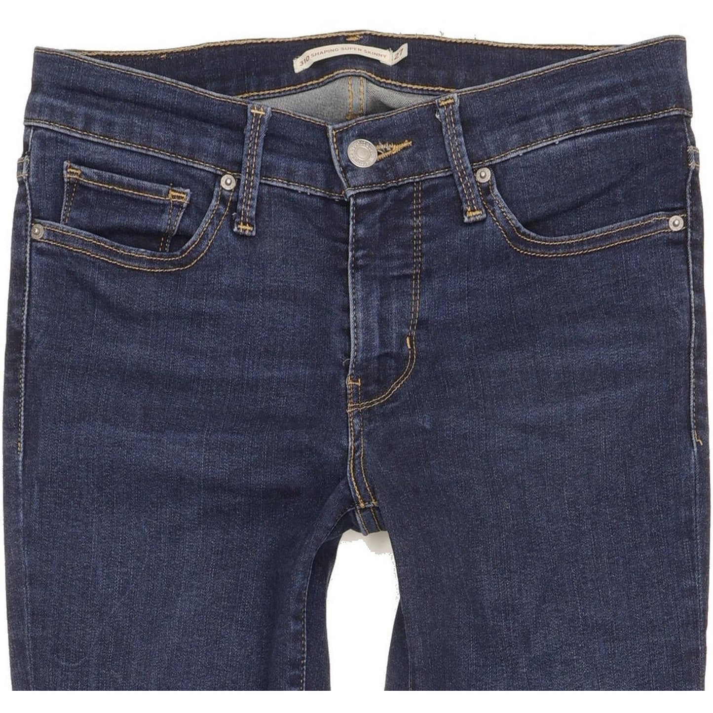 Levi's 310 Shaping Women Blue Skinny Slim Stretch Jeans W27 L31