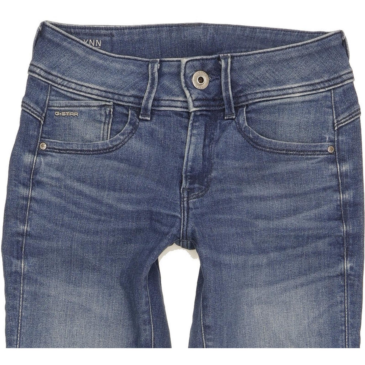 G-Star Lynn Women Blue Skinny Slim Stretch Jeans W26 L32
