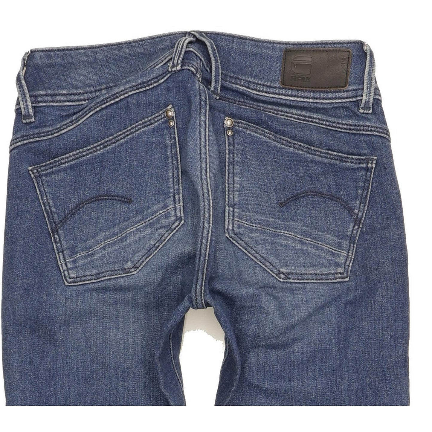 G-Star Lynn Women Blue Skinny Slim Stretch Jeans W26 L32