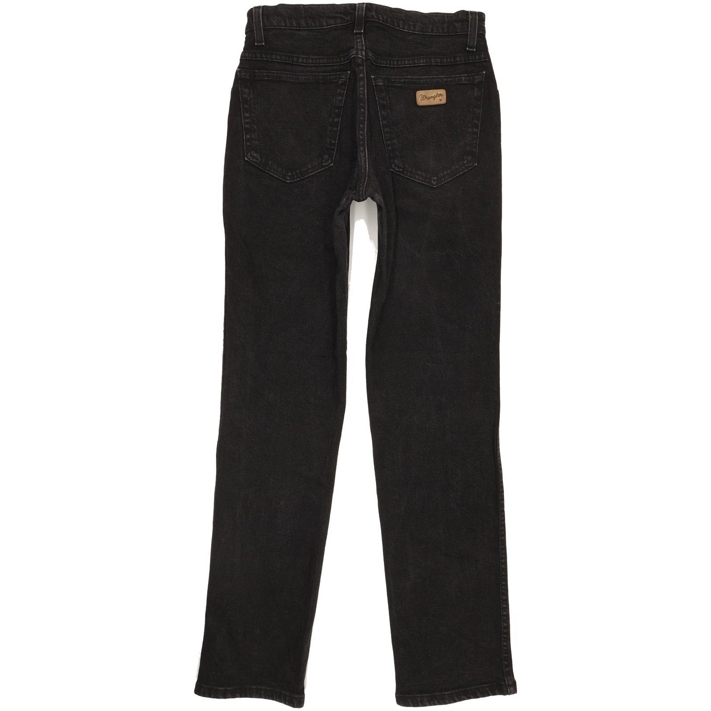 Wrangler Texas Men Black Straight Regular Stretch Jeans W30 L32