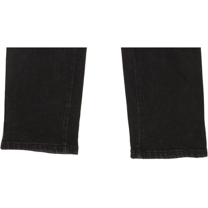 Wrangler Texas Men Black Straight Regular Stretch Jeans W30 L32