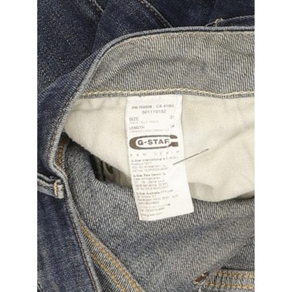 G-Star Midge Women Blue Straight Slim Stretch Jeans W31 L33